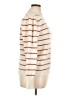 Vero Moda Stripes Ivory Turtleneck Sweater Size XL - photo 4