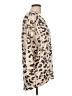 Silvergate 100% Polyester Animal Print Tan 3/4 Sleeve Blouse Size L - photo 4
