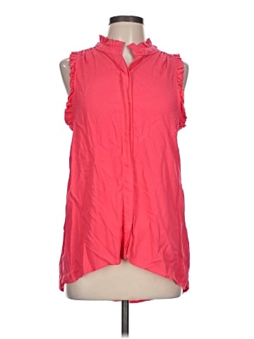 Gibson Sleeveless Button-Down Shirt (view 1)