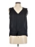Banana Republic 100% Polyester Black Sleeveless Blouse Size M - photo 1
