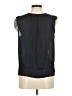Banana Republic 100% Polyester Black Sleeveless Blouse Size M - photo 2