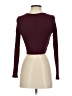 Unbranded Burgundy Long Sleeve Top Size S - photo 2