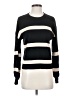 A'gaci Stripes Black Pullover Sweater Size S - photo 1