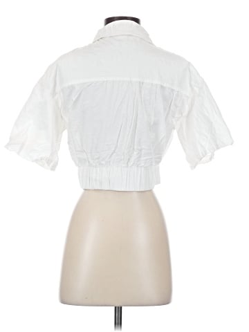 Privy 3/4 Sleeve Button-Down Shirt (view 2)