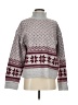 Marled Print Gray Pullover Sweater Size S - photo 1