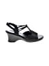 Munro American Black Sandals Size 7 1/2 - photo 1