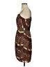 Sam Edelman 100% Polyester Paisley Brown Casual Dress Size 4 - photo 5