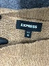 Express Solid Brown Pullover Sweater Size XS - photo 7