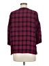 Carole Little 100% Silk Burgundy Blouse Size 6 - photo 2