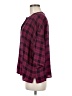Carole Little 100% Silk Burgundy Blouse Size 6 - photo 5