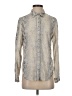 Pistola 100% Rayon Paisley Silver Long Sleeve Button-Down Shirt Size S - photo 1
