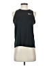Nike 100% Polyester Black Active Tank Size S - photo 1