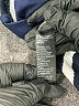 White House Black Market Stripes Blue Blazer Size M - photo 7