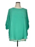 She + Sky Green 3/4 Sleeve Blouse Size XL - photo 1
