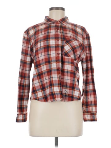Ultra Flirt Long Sleeve Button-Down Shirt (view 1)