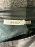 idem ditto Solid Black Faux Leather Skirt Size S - photo 4