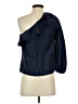 J.Crew 100% Silk Blue T-Shirt Size 00 - photo 2