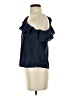J.Crew 100% Silk Blue T-Shirt Size 00 - photo 5
