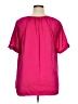 Relativity Pink Short Sleeve Blouse Size XL - photo 2