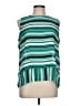 Violet & Claire 100% Polyester Green Sleeveless Blouse Size L - photo 1