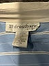 DressBarn Stripes Blue Long Sleeve Button-Down Shirt Size 16W - photo 4