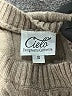 Cielo Gray Tan Pullover Sweater Size S - photo 7