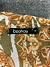 Boohoo 100% Polyester Animal Print Brown 3/4 Sleeve Blouse Size M - photo 7