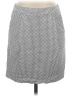 Gap 100% Cotton Houndstooth Gray Casual Skirt Size 2 - photo 1