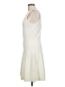 Express Solid Ivory Cocktail Dress Size L - photo 5