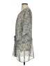 Etam 100% Polyester Gray Kimono Size S - photo 5