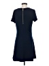 MICHAEL Michael Kors Solid Blue Casual Dress Size S - photo 2