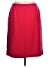 Le Suit 100% Polyester Solid Red Formal Skirt Size 16 (petite) - photo 2