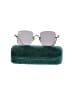 Gucci Silver Gold Rimless Sunglasses One size - photo 2