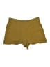 Nine West Solid Gold Khaki Shorts Size L - photo 1