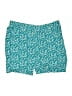 Lane Bryant Print Teal Board Shorts Size 22 - 24 Plus - photo 1