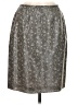 Lord & Taylor 100% Polyester Paisley Gray Formal Skirt Size 6 (petite) - photo 1