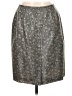 Lord & Taylor 100% Polyester Paisley Gray Formal Skirt Size 6 (petite) - photo 2