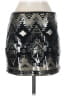Express Graphic Silver Formal Skirt Size XS - photo 2