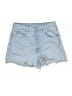 Old Navy Blue Denim Shorts Size 6 - photo 1