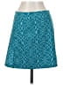 Assorted Brands Argyle Teal Casual Skirt Size S - photo 1