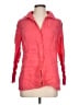 Assorted Brands 100% Linen Red 3/4 Sleeve Button-Down Shirt Size L - photo 1