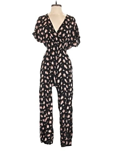 Madewell Smocked-Waist Jumpsuit in Homestead Bouquet (view 1)