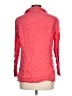 Assorted Brands 100% Linen Red 3/4 Sleeve Button-Down Shirt Size L - photo 2