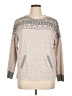 Simply Vera Vera Wang Print Tan Pullover Sweater Size XL - photo 1