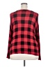 Walmart Checkered-gingham Red Pullover Sweater Size 2X (estimated) - photo 2
