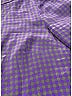 Prada Plaid Purple 3/4 Sleeve Blouse Size EU (IT) 38 / US 2 - photo 11