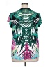 Dana Buchman Tropical Teal Short Sleeve Blouse Size XL - photo 2