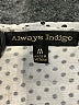 Always Indigo White Kimono Size M - photo 7