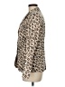 Joie 100% Linen Animal Print Ivory Blazer Size 6 - photo 5