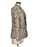 Joie 100% Linen Animal Print Ivory Blazer Size 6 - photo 4